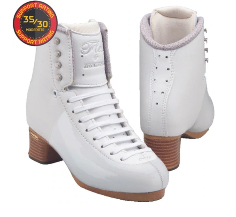 Jackson Girls Flex Fusion Figure Ice Skates (Boots Only) Model FS2001