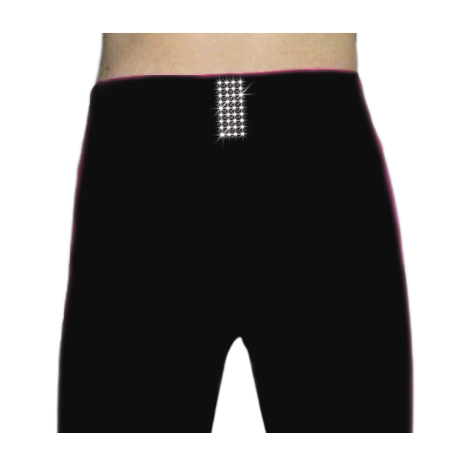 PS711 Solid Color Skinny Yoga Off Ice Elite Figure Skating Pants w/ Front Pocket