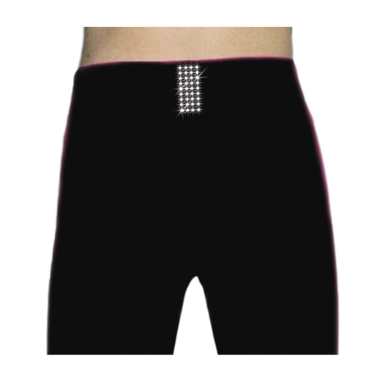 PS711 Solid Color Skinny Yoga Off Ice Elite Figure Skating Pants w/ Front Pocket