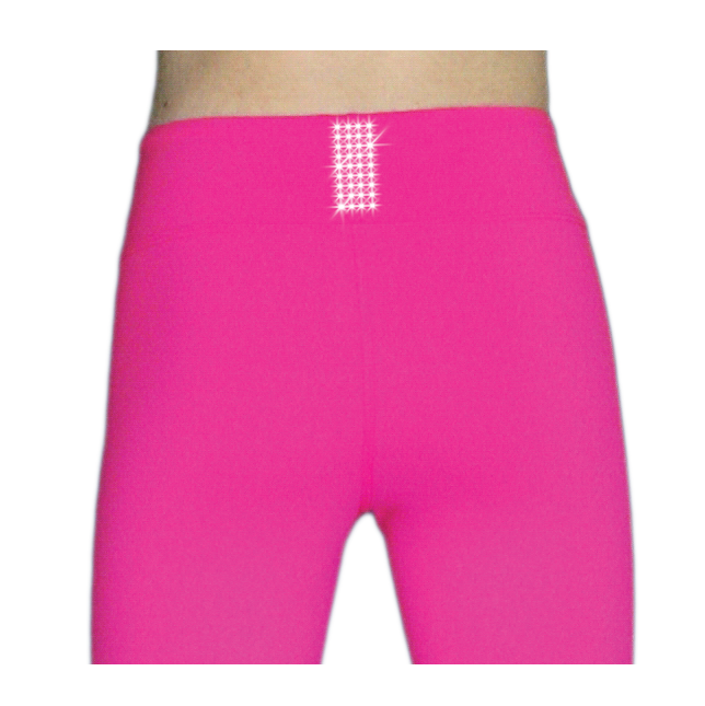 PS711 Solid Color Skinny Yoga Off Ice Elite Figure Skating Pants w/ Front Pocket