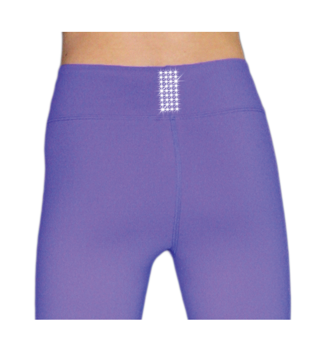 PS711 Solid Color Skinny Yoga Off Ice Elite Figure Skating Pants w/ Front Pocket
