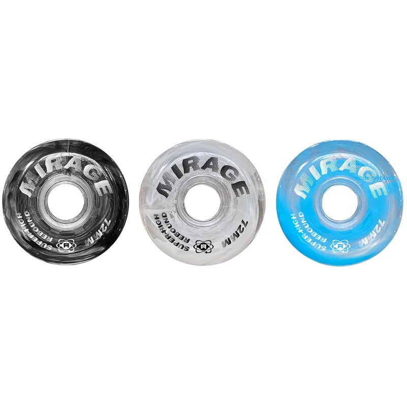 Replacement Mirage Super High Rebound Wheels (Pack of 6)