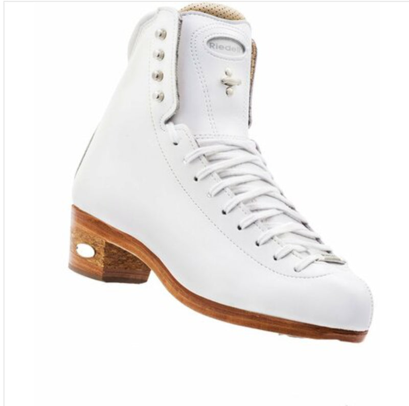 Riedell 2200 Synchro Boot in White or Beige