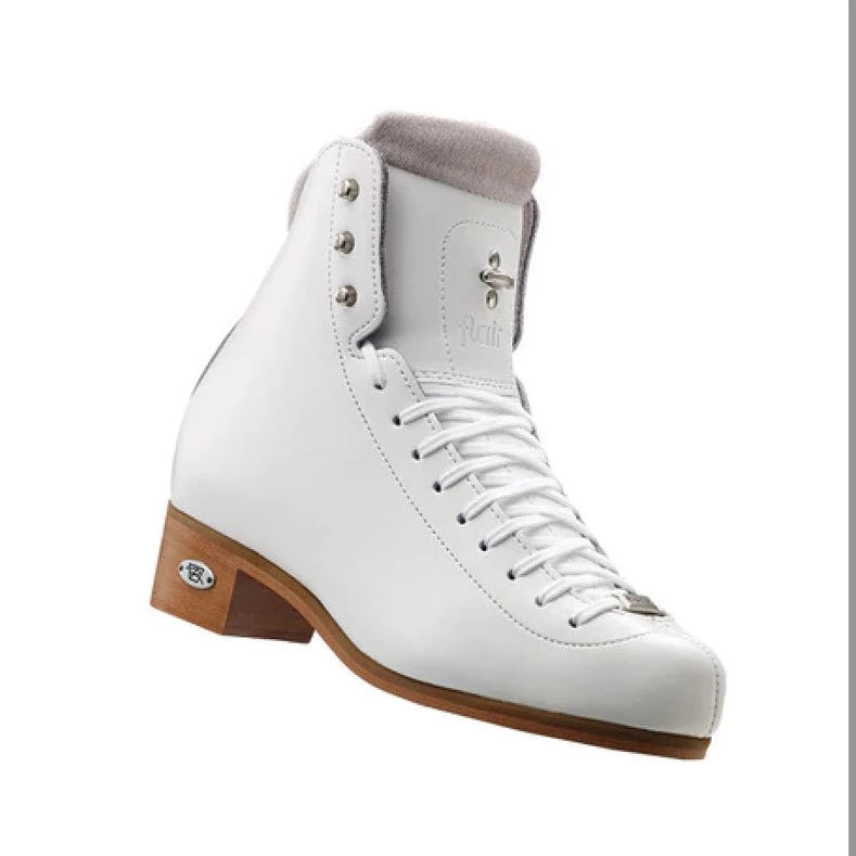 Riedell 910 Flair Ladies Synchro & Ice Dance & Freestyle White Boot Only