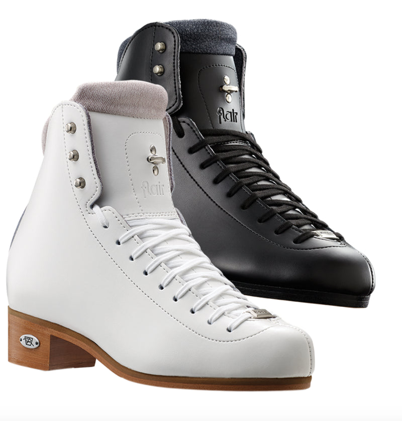 Riedell 910 Flair Ladies Synchro & Ice Dance & Freestyle White Boots