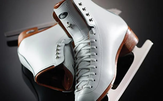 Riedell Aria 3030 White Figure Ice Skating Boot