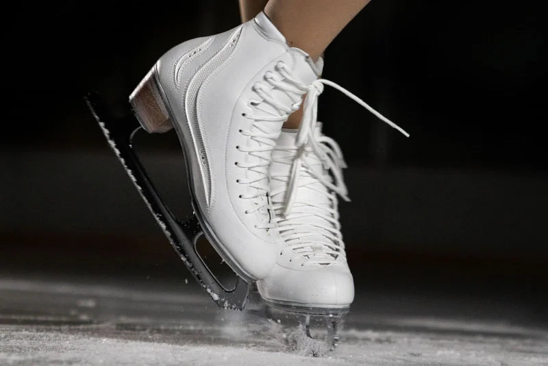 Riedell Elara White Ice Skating Boots