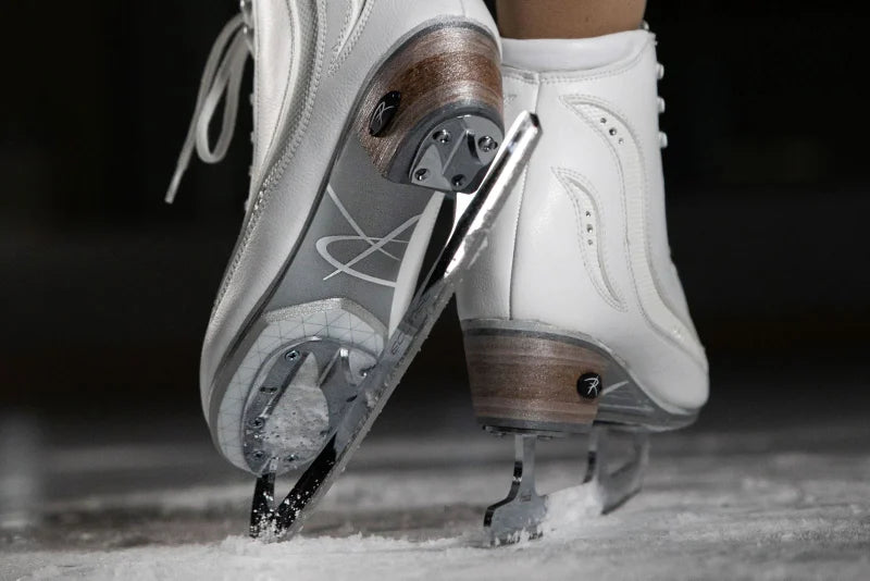 Riedell Elara White Ice Skating Boots
