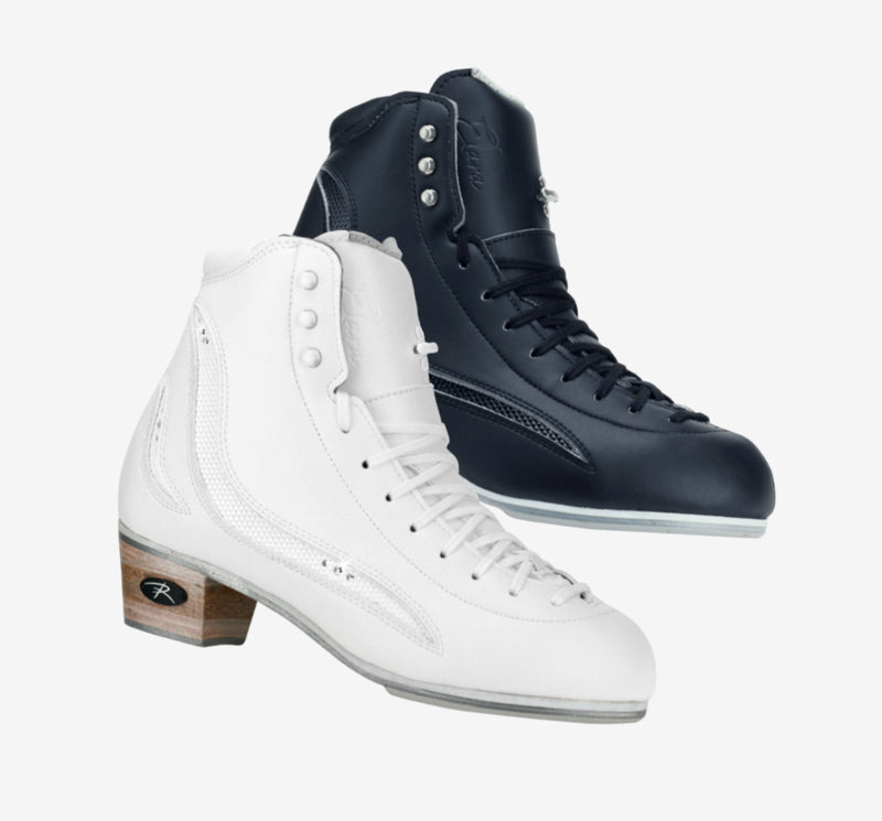 Riedell Elara White Ice Skating Boots