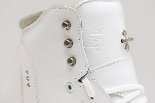 Riedell Vega White Figure Skating Boots