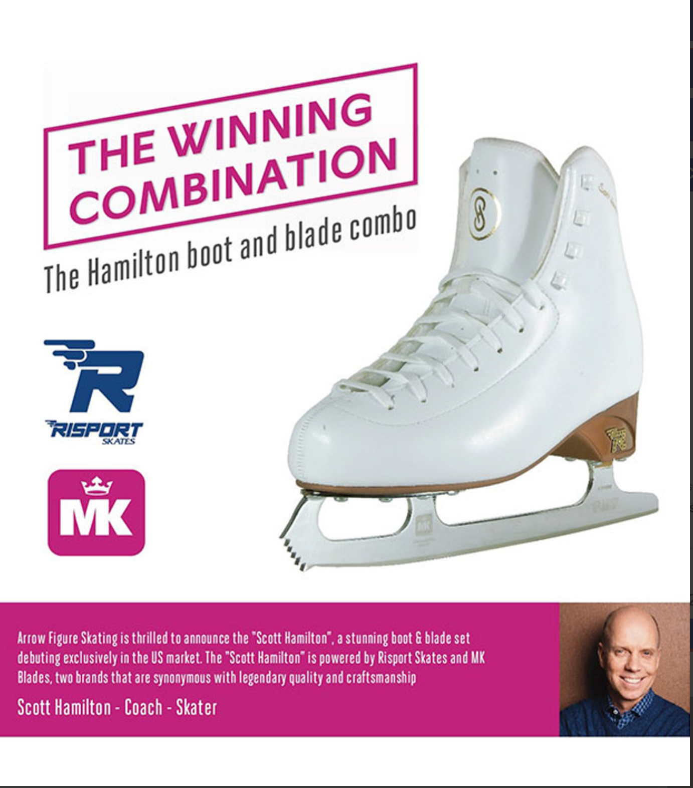Scott Hamilton Beginner Girls & Ladies Figure Skates