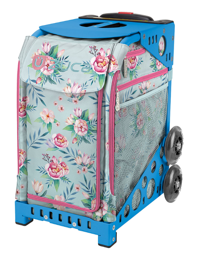 Zuca Blooms Insert Bag with Flashing Wheels Set