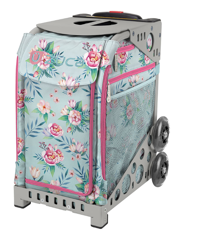 Zuca Blooms Insert Bag with Flashing Wheels Set