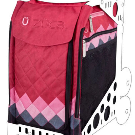 Zuca Pink Diamonds Insert with Optional Rolling Frame
