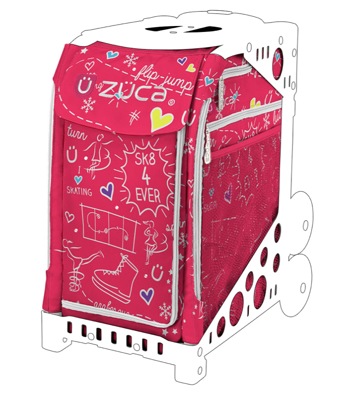 Zuca Pink Sk8 Insert Bag