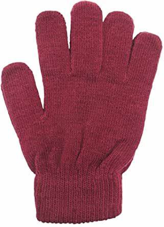 A&R berry colored gloves