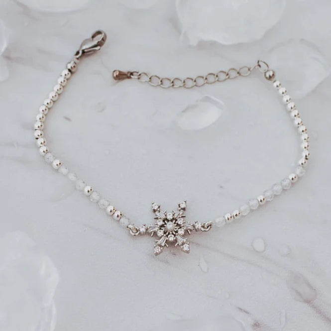 Brilliance & Melrose snowflake bracelet