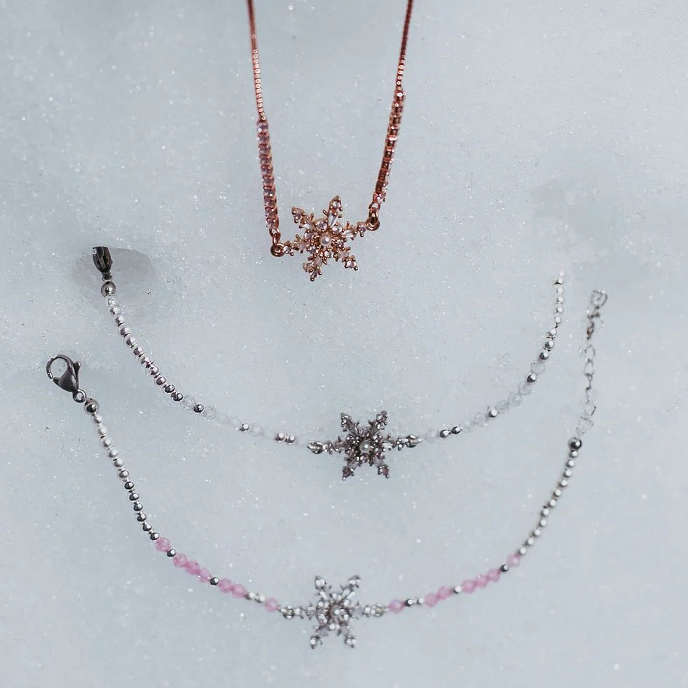 Brilliance & Melrose snowflake bracelet