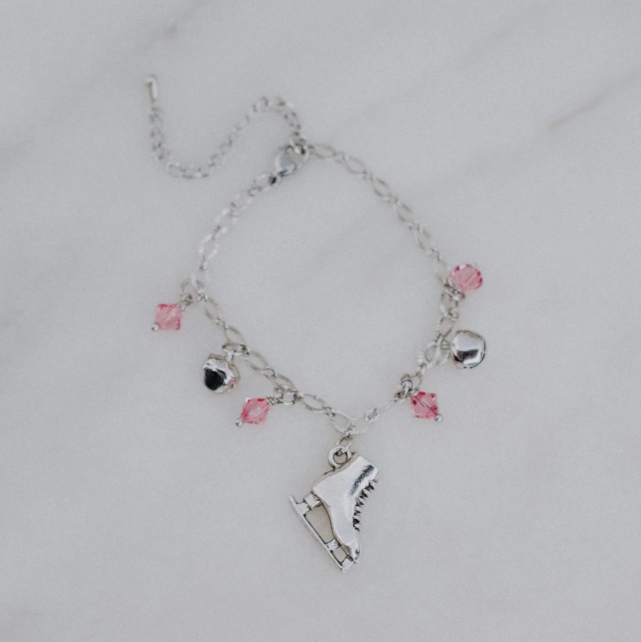 Brilliance & Melrose Pink Charming skating bracelet