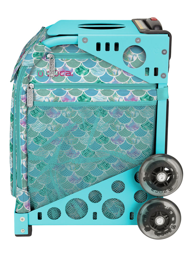 Zuca KOKOMO Mermaid Bag LIMITED EDITION Aqua Frame W/ Lunchbox