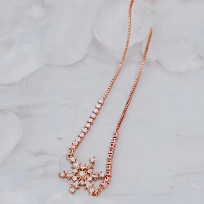 Brilliance & Melrose snowflake bracelet