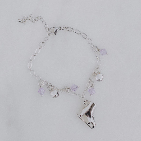 Brilliance & Melrose Pink Charming skating bracelet